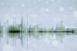 Dreamy City Reflection by Christina Sillen