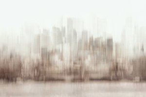 Dreamy Skyline Blur by Christina Sillen