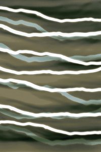 Earthy Wavy Lines by Christina Sillen