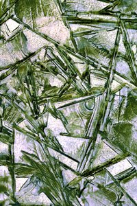 Fractured Green Ice by Christina Sillen