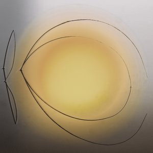 Golden Curved Reflections by Christina Sillen