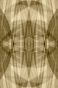 Golden Geometric Layers by Christina Sillen