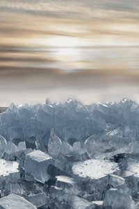 Golden Sky Ice by Christina Sillen
