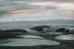 Misty Winter Ruins by Christina Sillen