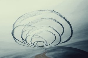 Spiral Smoke Landscape by Christina Sillen