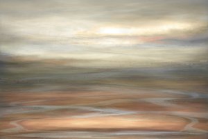 Warm Abstract Landscape by Christina Sillen