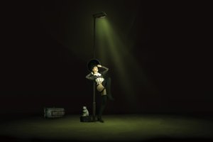 Cabaret Street Scene by Christine von Diepenbroek