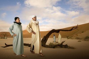 Desert Men Standing Tall
