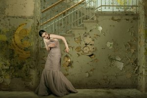 Elegant Woman Timeless Decay