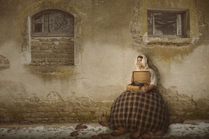 Melancholy Vintage Traveler