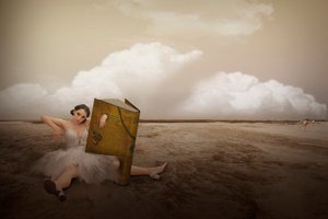 Surreal Ballerina Book Story by Christine von Diepenbroek