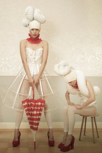 Whimsical Fashion Portrait by Christine von Diepenbroek