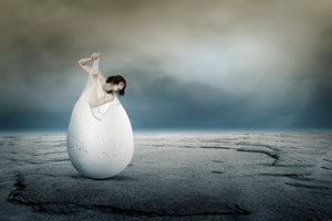 Woman Breaking Free