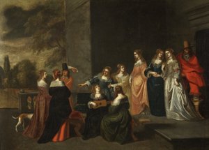 Group on a Terrace, c.1640