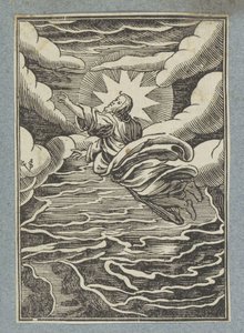 First Day of Creation: Separation of Light and Darkness by Christoffel van Sichem (II)