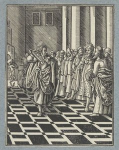Jeremiah and the Yoke of Babylon by Christoffel van Sichem (II)