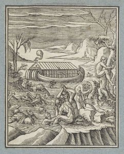The Flood by Christoffel van Sichem (II)
