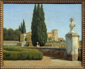 In the Gardens of Villa Albani