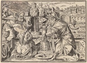 Christ Tells His Disciples of the Last Judgment