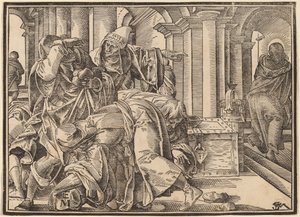 Christ Tells His Disciples of the Last Judgment by Christoph Murer