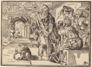 Christ Tells His Disciples of the Last Judgment by Christoph Murer