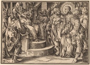 Christ Tells His Disciples of the Last Judgment by Christoph Murer