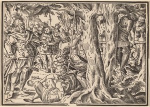 Christ Tells His Disciples of the Last Judgment by Christoph Murer