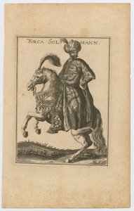 Suleiman II, Sultan of the Ottoman Empire, 1710 by Christoph Wiegel