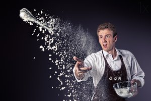 Flour Explosion Surprise