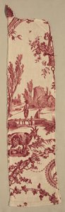 Fragments of Copperplate Printed Cotton by Christophe Philippe Oberkampf