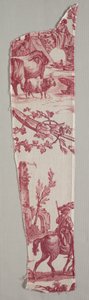 Fragments of Copperplate Printed Cotton by Christophe Philippe Oberkampf