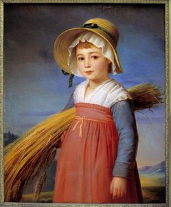 The Little Gleaner by Christophe Thomas Degeorge