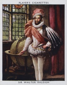 Sir Walter Raleigh by Christopher (after) Clark