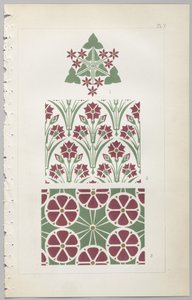 The art of decorative design: with an appendix, giving the hours of the day at which flowers open, published by Day & Son, London, 1862 by Christopher Dresser