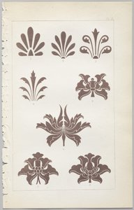 The art of decorative design: with an appendix, giving the hours of the day at which flowers open, published by Day & Son, London, 1862 by Christopher Dresser
