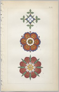 The Art of Decorative Design: With an Appendix, Giving the Hours of the Day at Which Flowers Open, Published by Day & Son, London, 1862 by Christopher Dresser