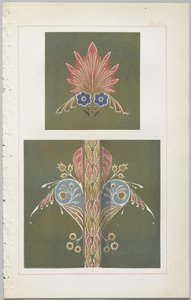The Art of Decorative Design: With an Appendix, Giving the Hours of the Day at Which Flowers Open, Published by Day & Son, London, 1862 by Christopher Dresser