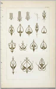 The Art of Decorative Design: With an Appendix, Giving the Hours of the Day at Which Flowers Open, Published by Day & Son, London, 1862 by Christopher Dresser