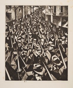 A Dawn by Christopher Richard Wynne Nevinson