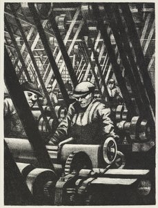 Making the Engine by Christopher Richard Wynne Nevinson