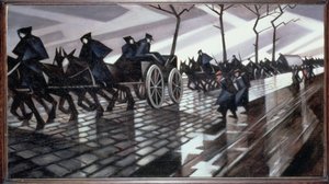 The Road to Ypres by Christopher Richard Wynne Nevinson