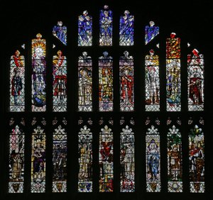 The Spirit of God: Chapter House Window by Christopher Whall, 1903 by Christopher Whall