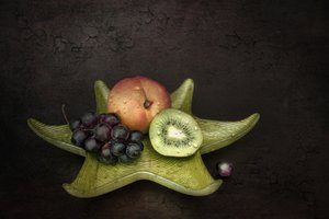 Dewy Fruit Display by Cicek Kiral