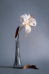 Fading Lily Still Life by Cicek Kiral