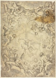 Prometheus Taking Fire From Olympus by Cigoli