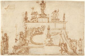 Studies for Small Bronzes with Classical Motifs by Circle of Andrea Riccio Paduan