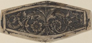Ornament in Hexagonal Shape by Circle of Francesco Francia