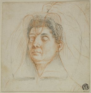 Death Mask of a Woman by Circle of Lavinia Fontana