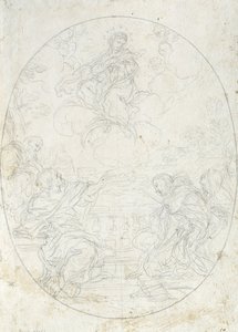Mary the Immaculate Appears to Four Saints
