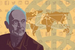 Tim Berners Lee by Claire Huntley